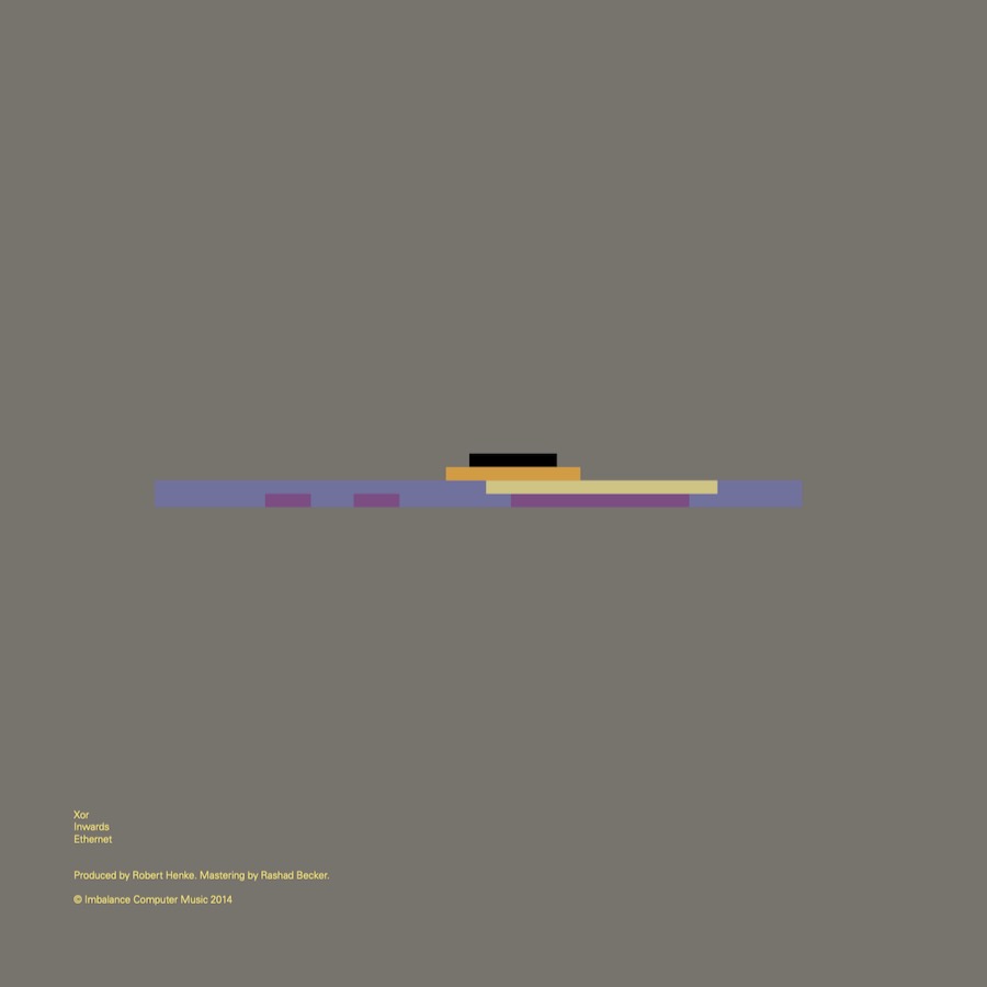 Monolake - X I E  12inch single cover back