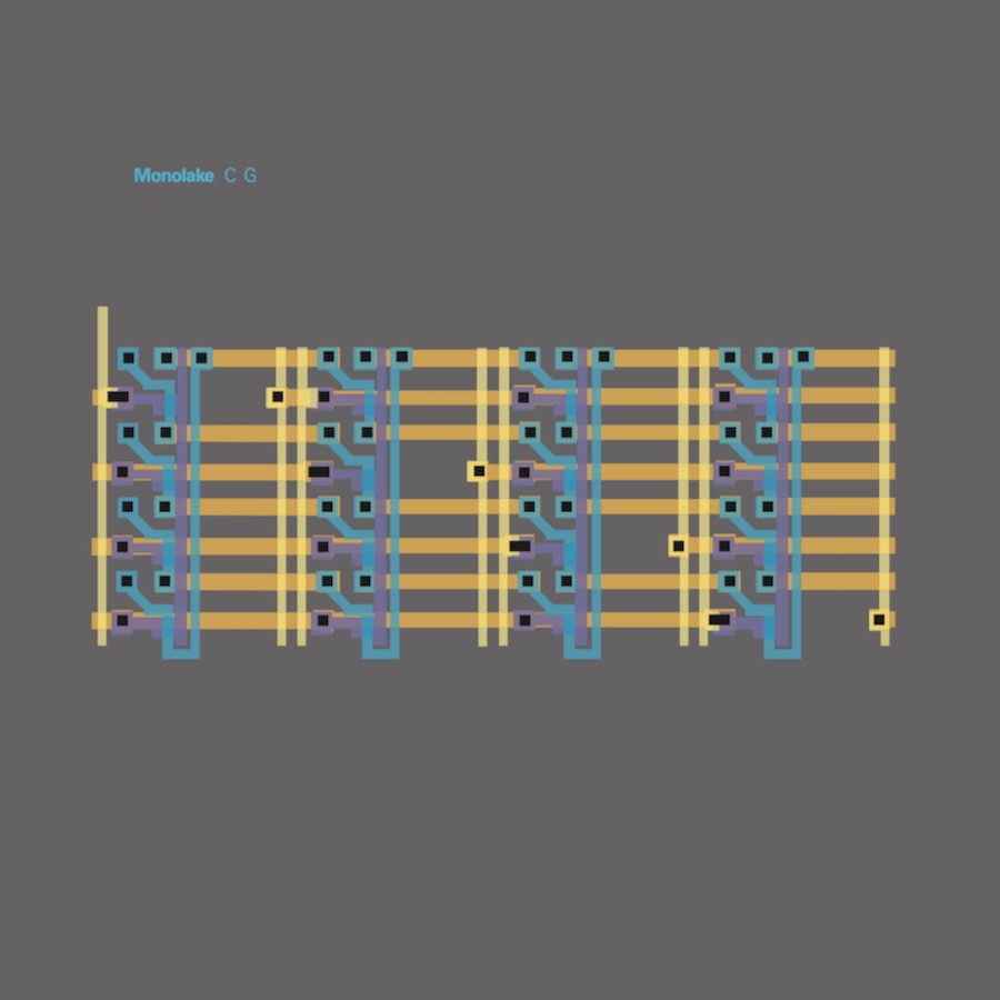 Monolake - G C  12inch single cover front