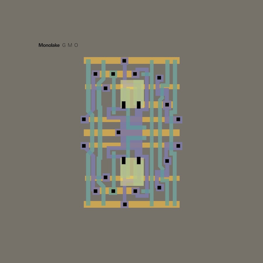 Monolake - G M O  12inch single cover front